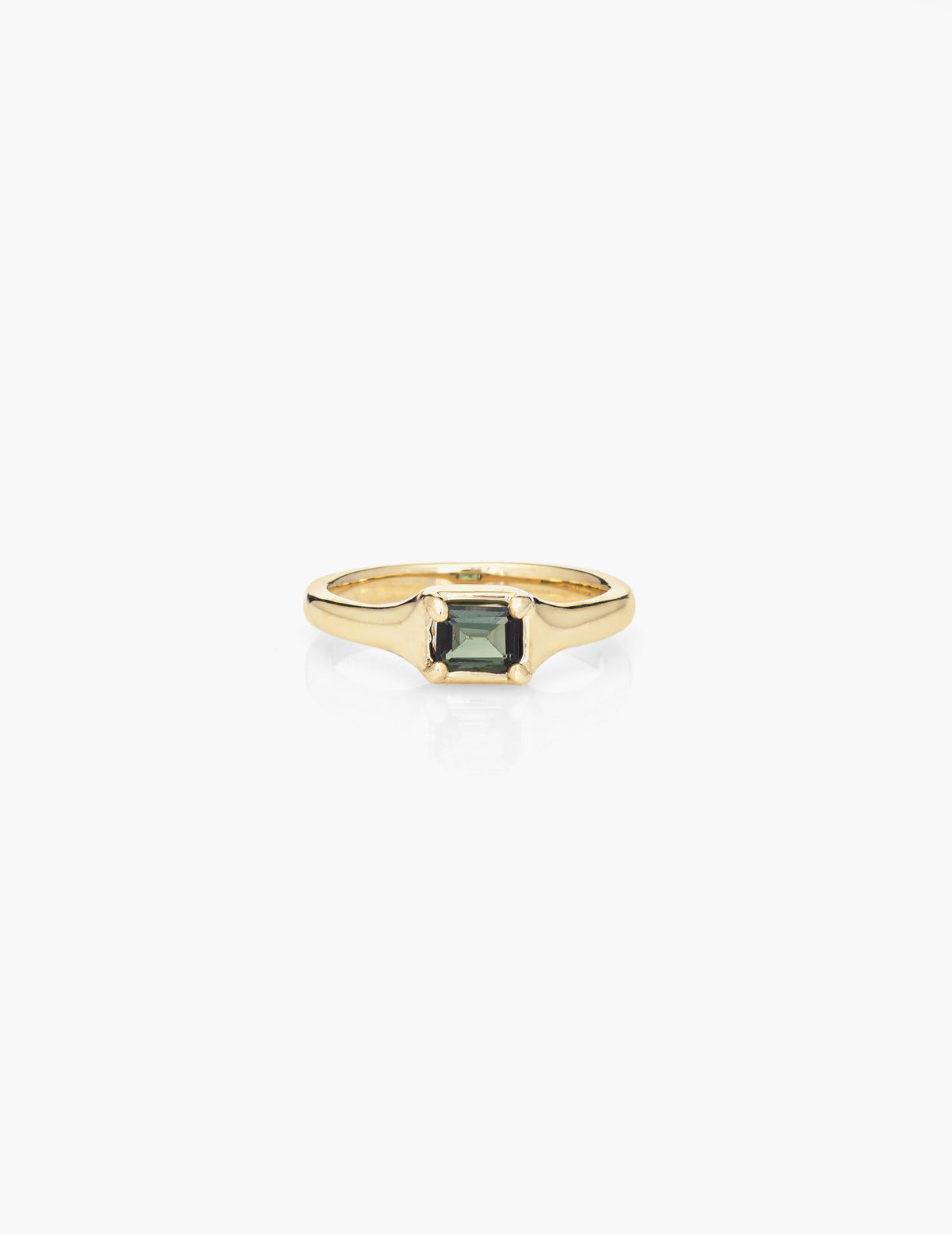 Green Sapphire Ring