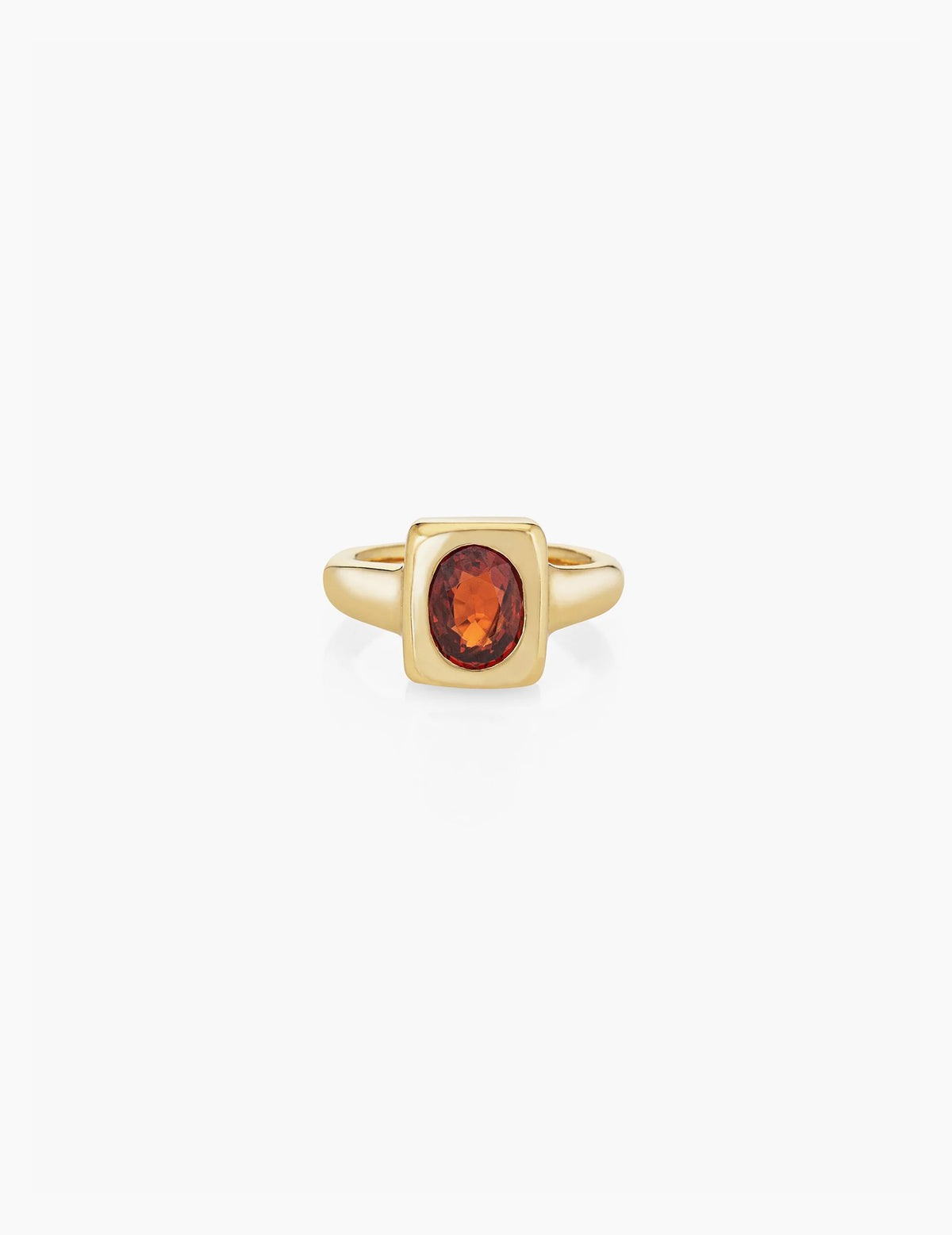 Spessartite Garnet Ring