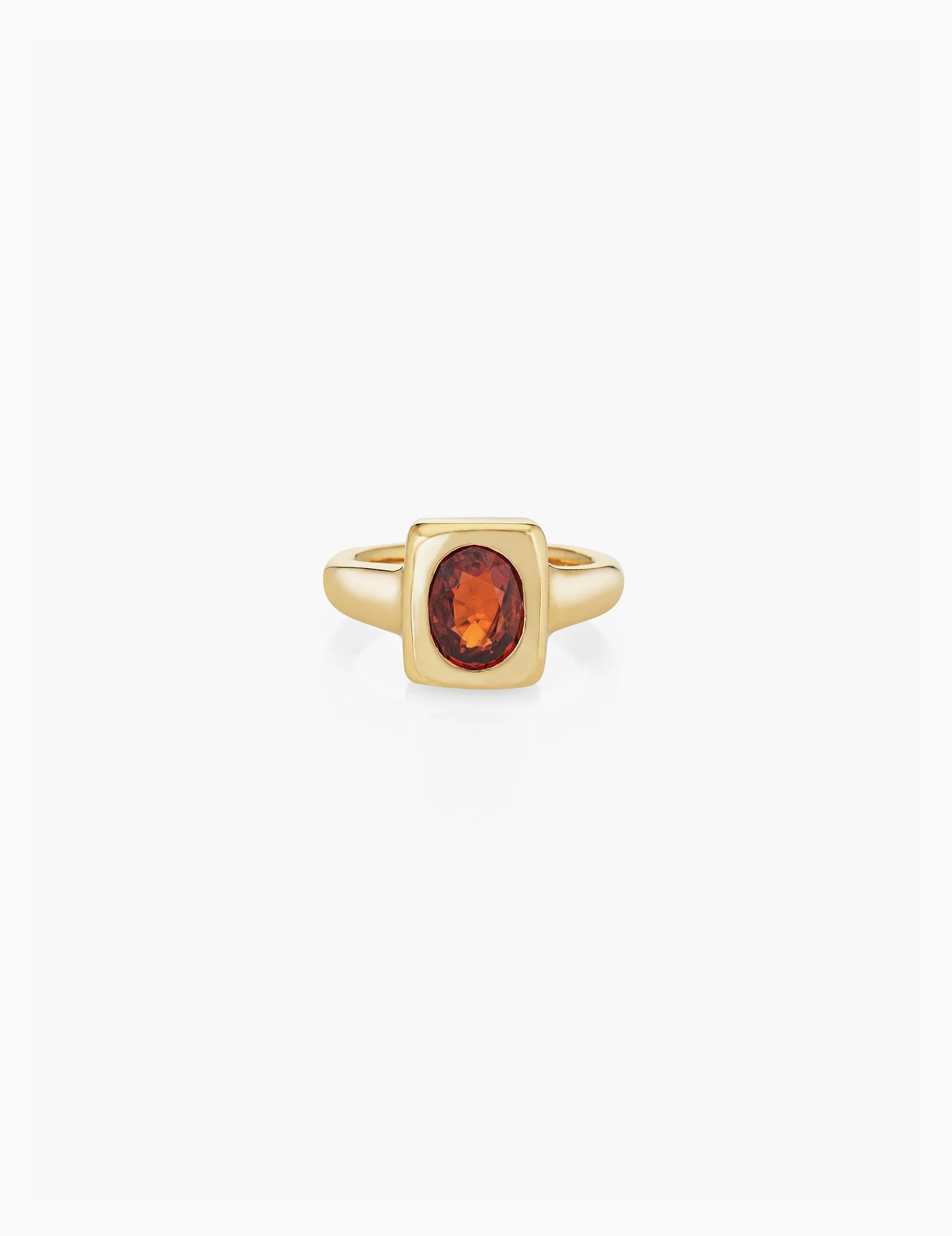 Spessartite Garnet Ring