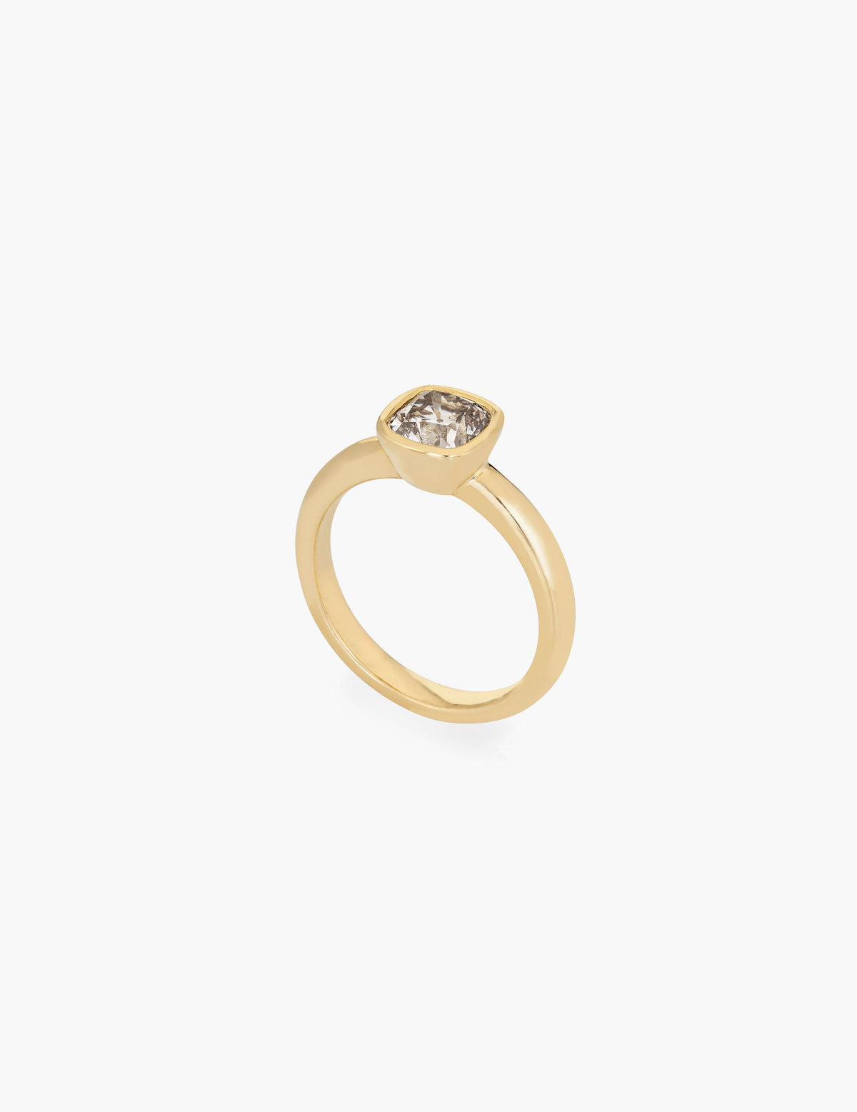 Cushion Cut Diamond Ring