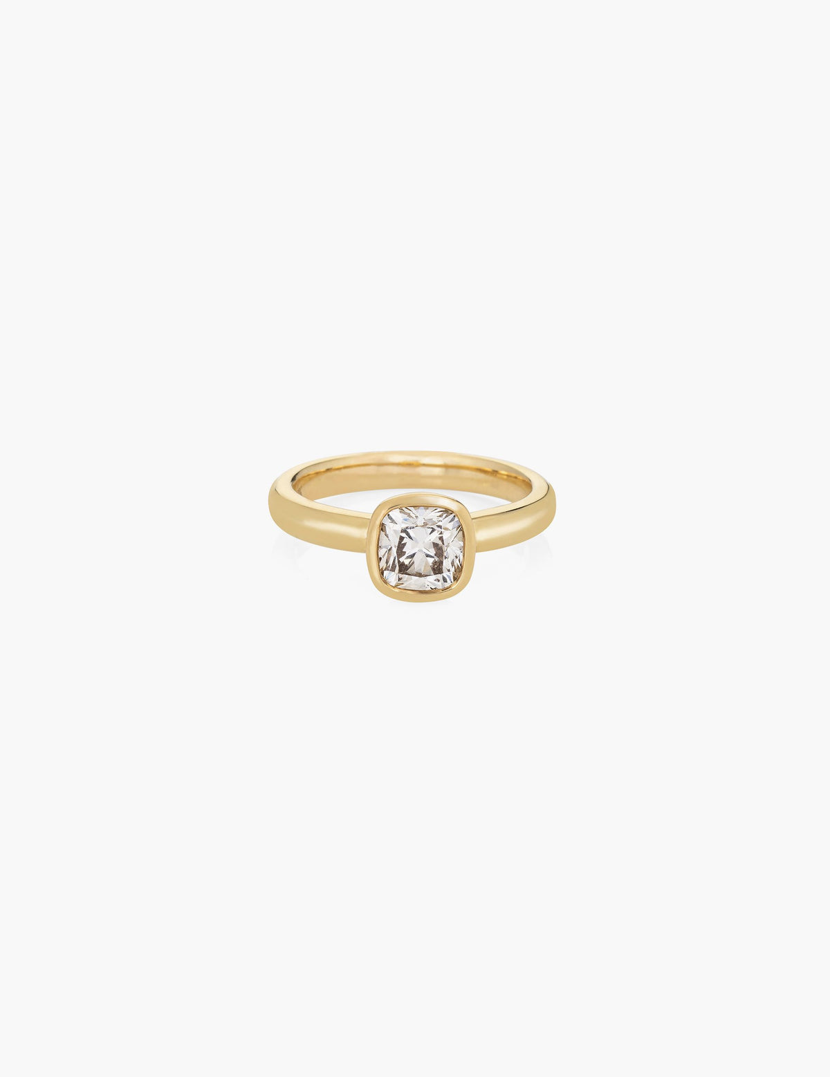 Cushion Cut Diamond Ring